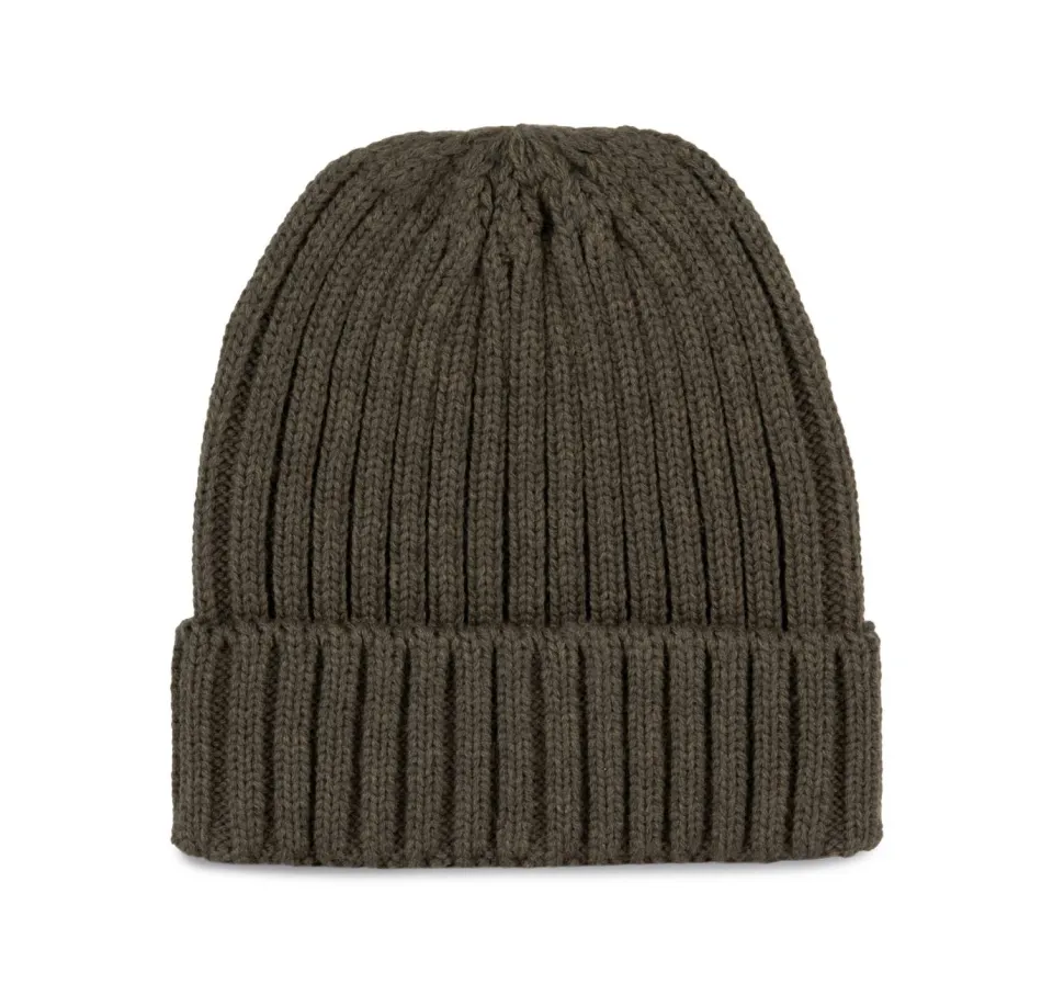 K-up KP953 - Bonnet à double côte et revers