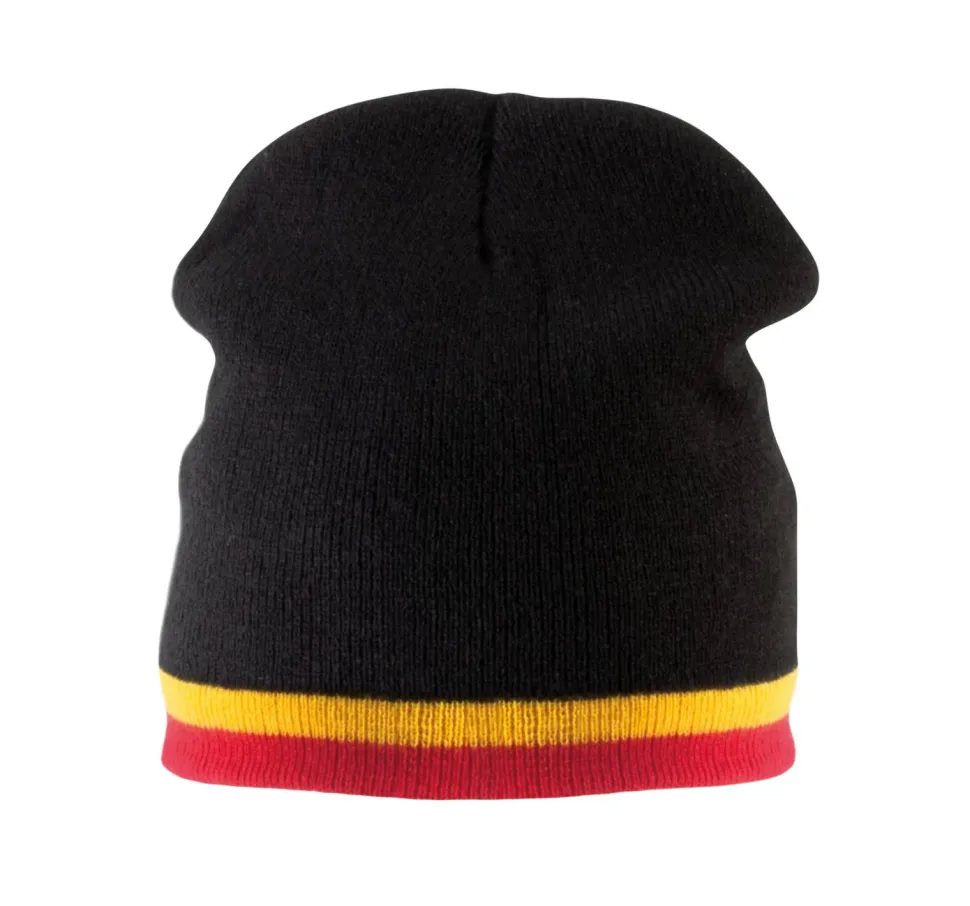 K-up KP515 - BONNET AVEC BANDE BICOLORE CONTRASTÉE