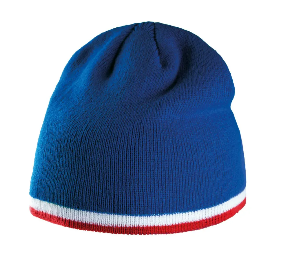 K-up KP515 - BONNET AVEC BANDE BICOLORE CONTRASTÉE