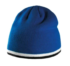 K-up KP515 - BONNET AVEC BANDE BICOLORE CONTRASTÉE