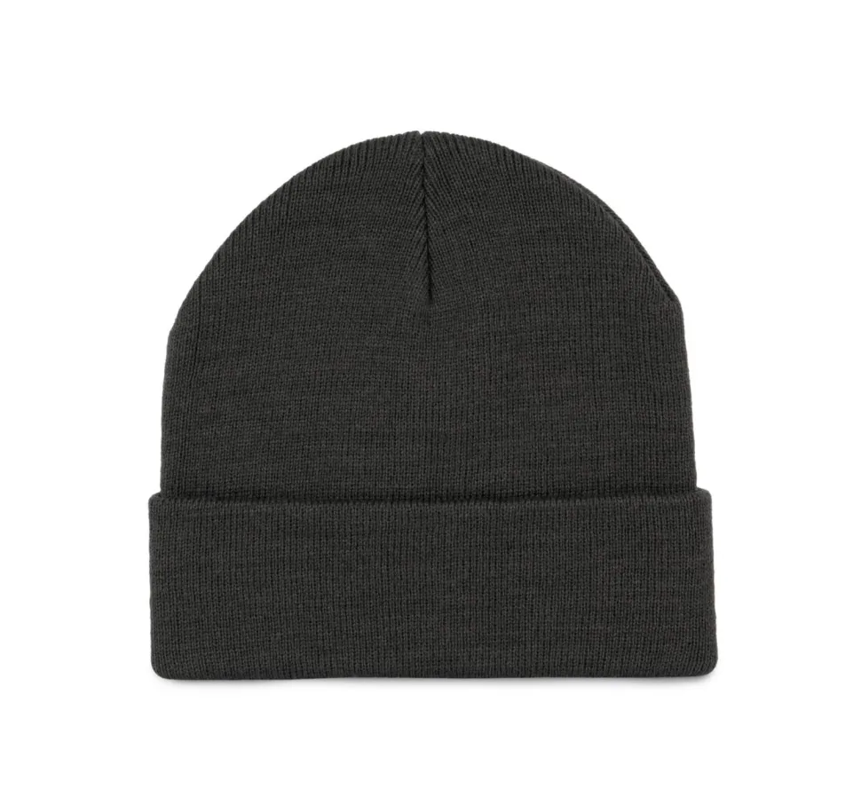 K-up KP892 - Bonnet recyclé avec revers tricoté
