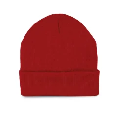 K-up KP892 - Bonnet recyclé avec revers tricoté