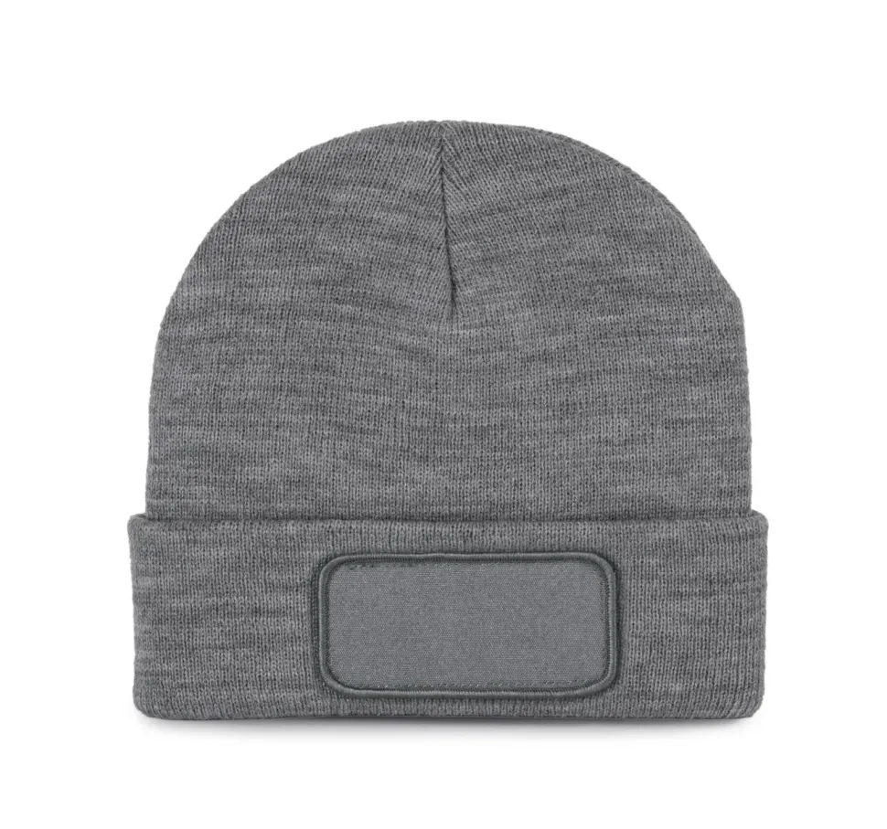 K-up KP891 - Bonnet recyclé avec patch et doublure Thinsulate