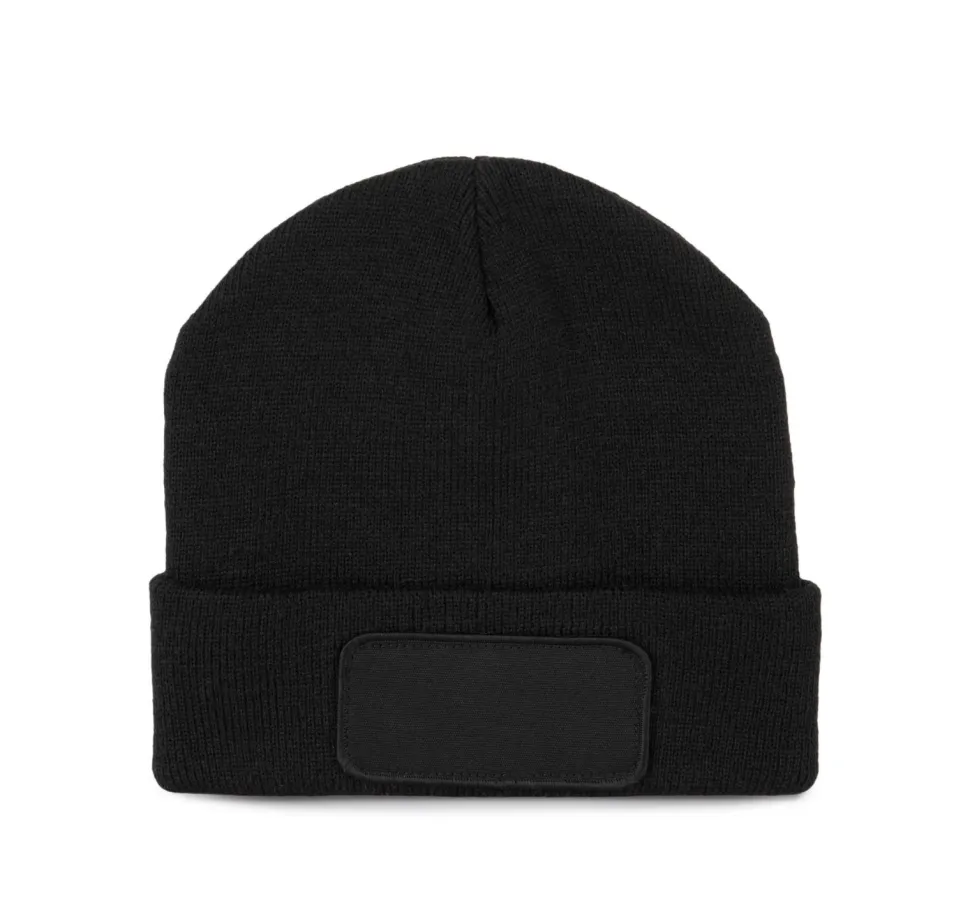 K-up KP891 - Bonnet recyclé avec patch et doublure Thinsulate