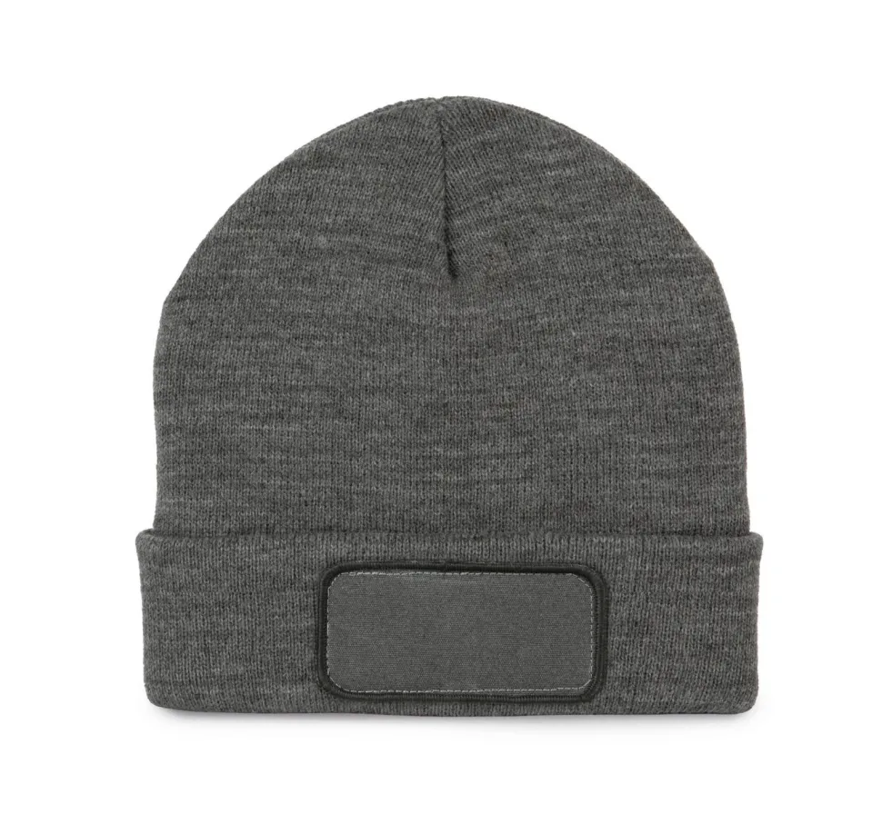 K-up KP891 - Bonnet recyclé avec patch et doublure Thinsulate