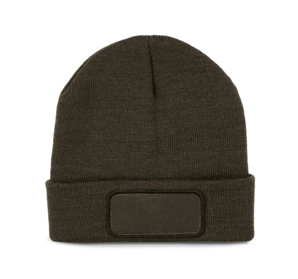 K-up KP891 - Bonnet recyclé avec patch et doublure Thinsulate