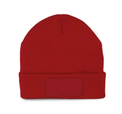 K-up KP891 - Bonnet recyclé avec patch et doublure Thinsulate