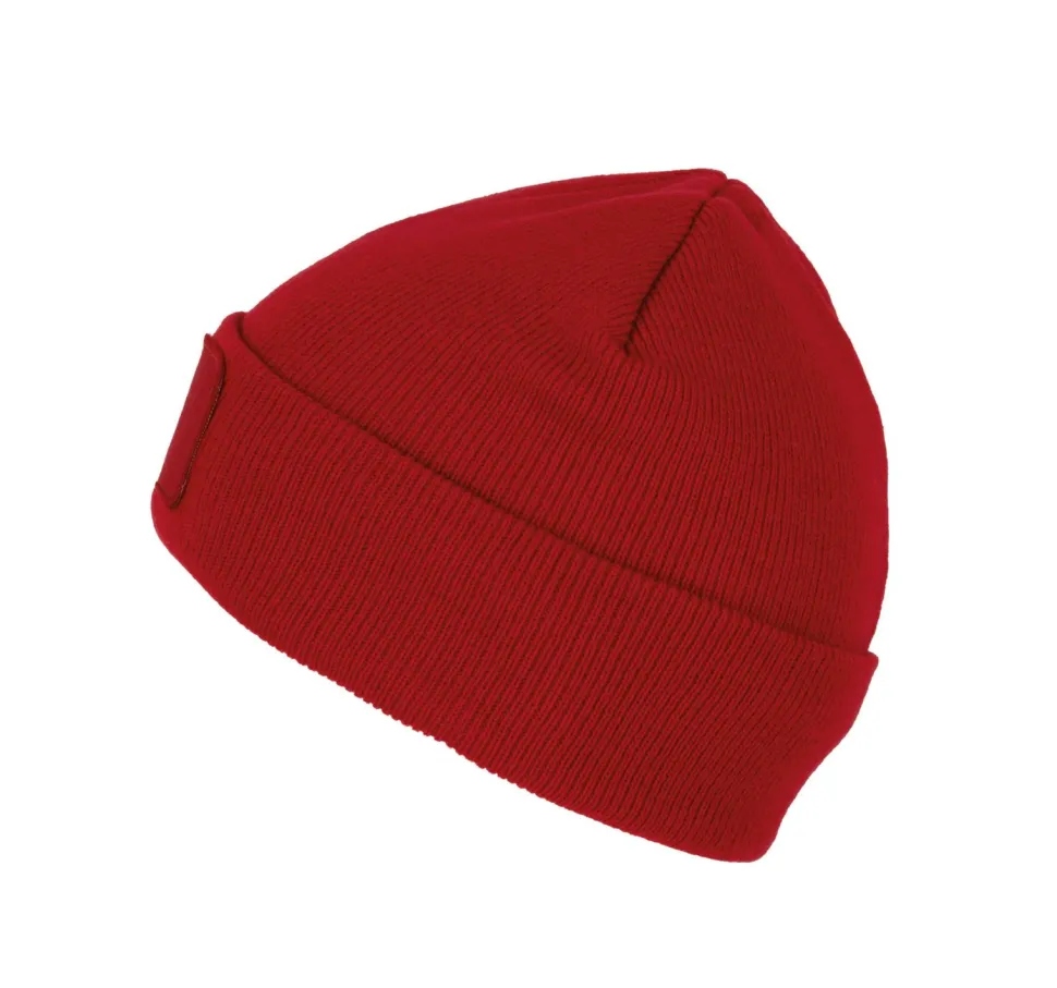 K-up KP891 - Bonnet recyclé avec patch et doublure Thinsulate