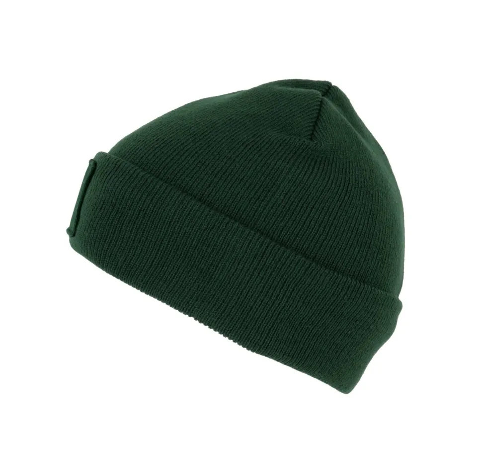 K-up KP891 - Bonnet recyclé avec patch et doublure Thinsulate