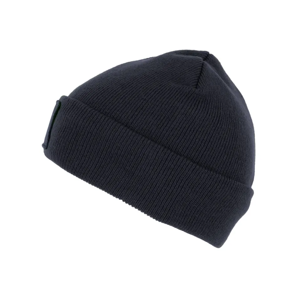 K-up KP891 - Bonnet recyclé avec patch et doublure Thinsulate