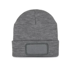 K-up KP895 - Bonnet Tricoté avec Patch Personnalisable