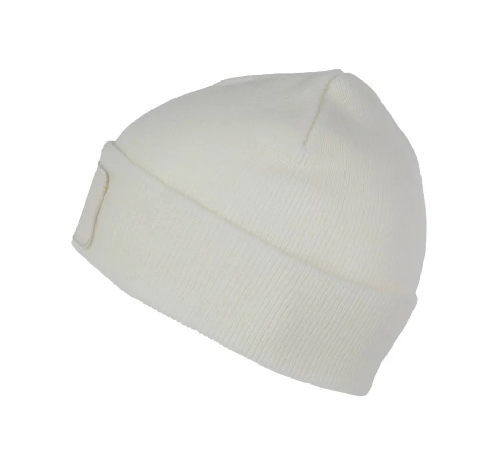 K-up KP895 - Bonnet Tricoté avec Patch Personnalisable