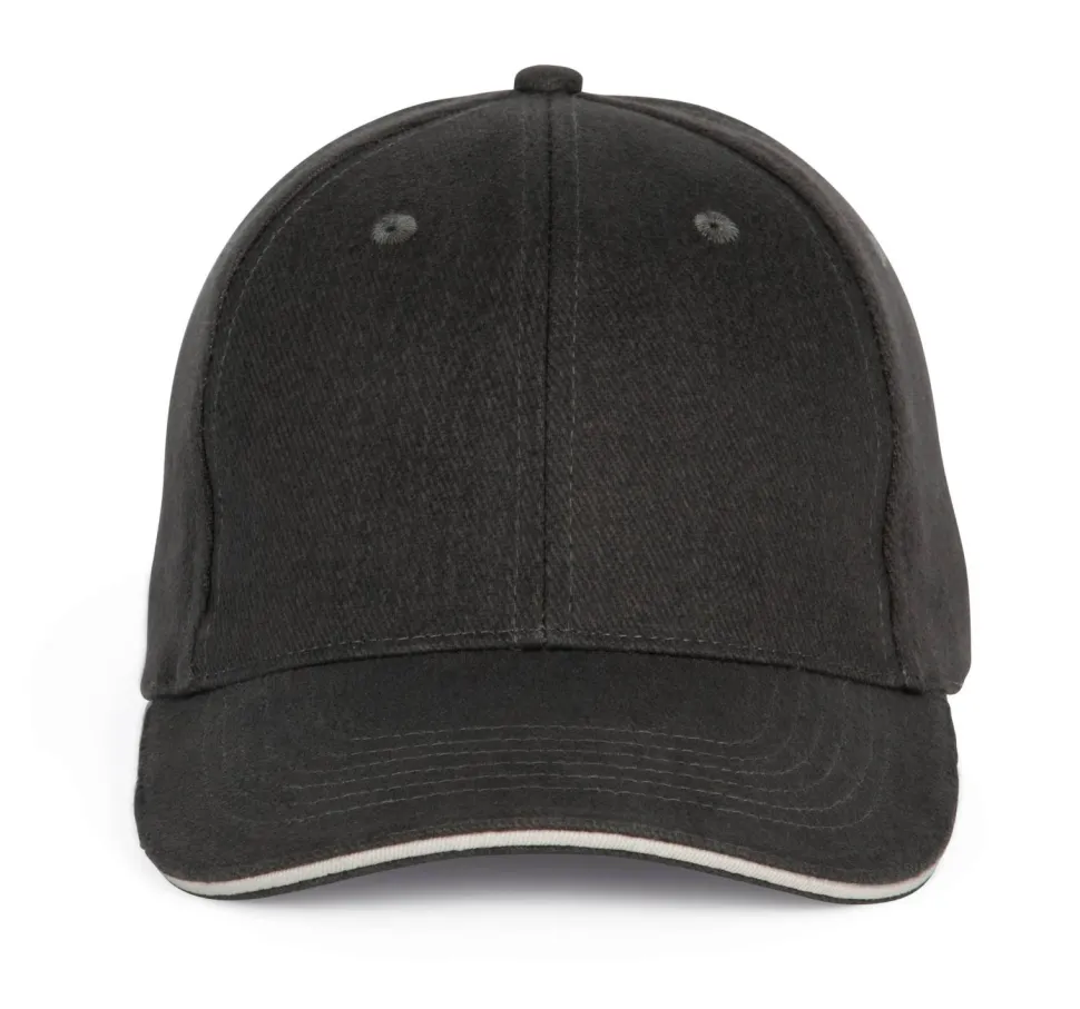 K-up KP196 - Casquette avec sandwich - 6 panneaux