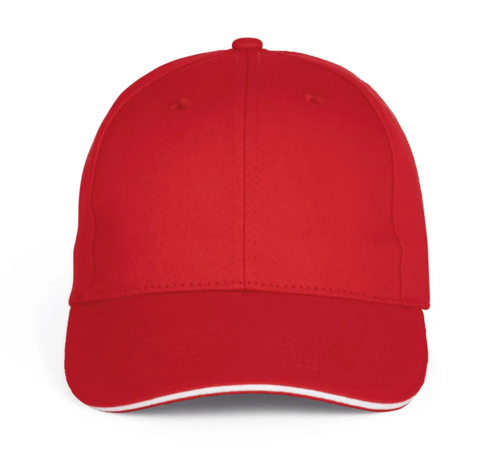 K-up KP196 - Casquette avec sandwich - 6 panneaux