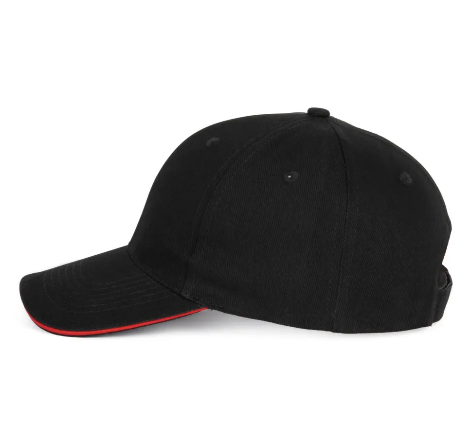 K-up KP196 - Casquette avec sandwich - 6 panneaux