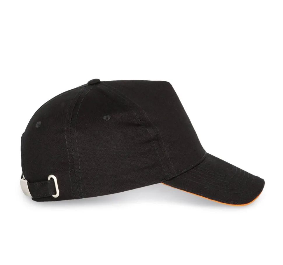 K-up KP124 - CASQUETTE AVEC SANDWICH CONTRASTÉ - 5 PANNEAUX