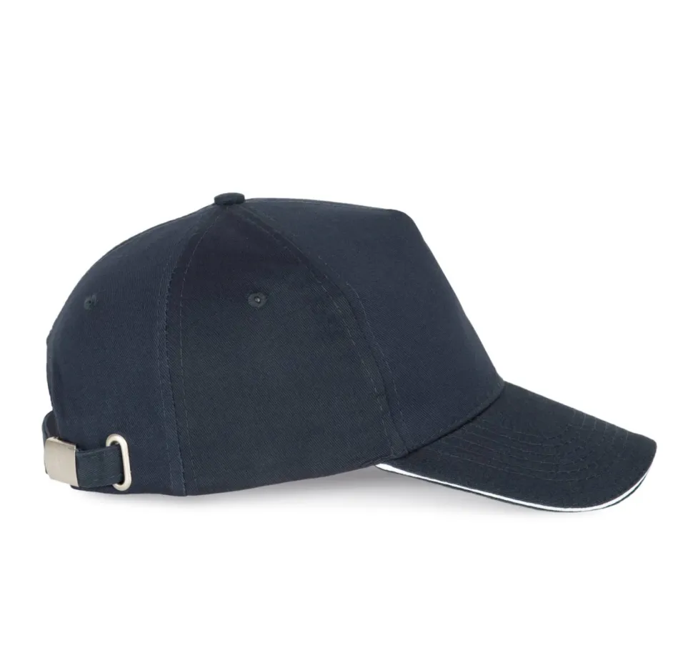 K-up KP124 - CASQUETTE AVEC SANDWICH CONTRASTÉ - 5 PANNEAUX