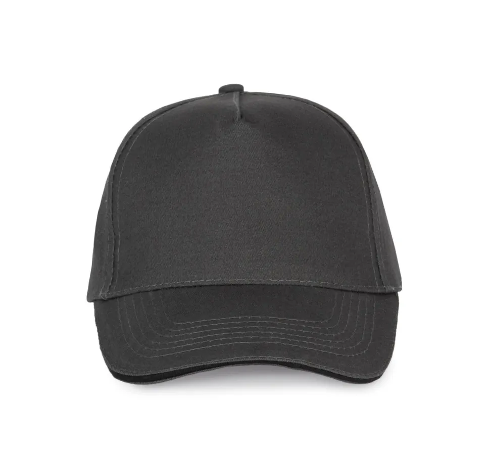 K-up KP124 - CASQUETTE AVEC SANDWICH CONTRASTÉ - 5 PANNEAUX