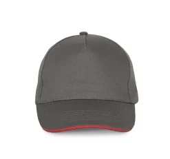 K-up KP124 - CASQUETTE AVEC SANDWICH CONTRASTÉ - 5 PANNEAUX