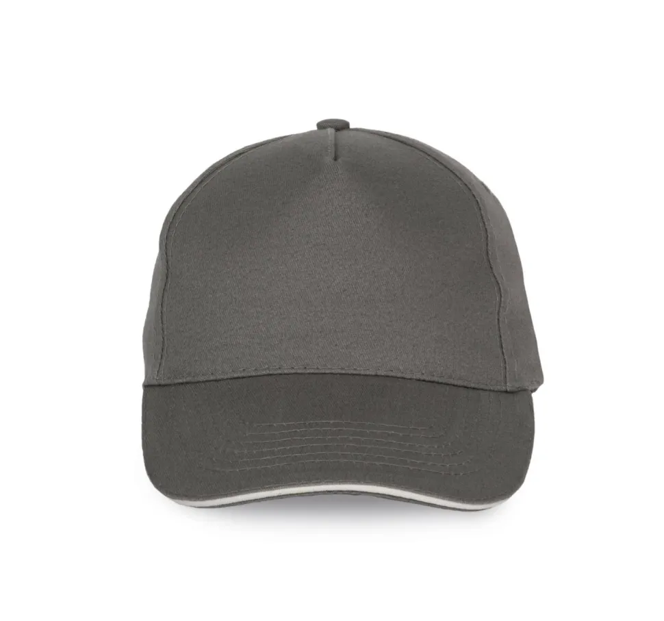 K-up KP124 - CASQUETTE AVEC SANDWICH CONTRASTÉ - 5 PANNEAUX