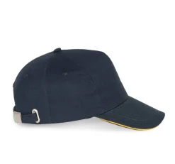 K-up KP124 - CASQUETTE AVEC SANDWICH CONTRASTÉ - 5 PANNEAUX