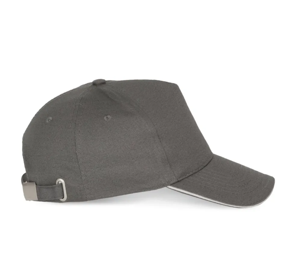 K-up KP124 - CASQUETTE AVEC SANDWICH CONTRASTÉ - 5 PANNEAUX