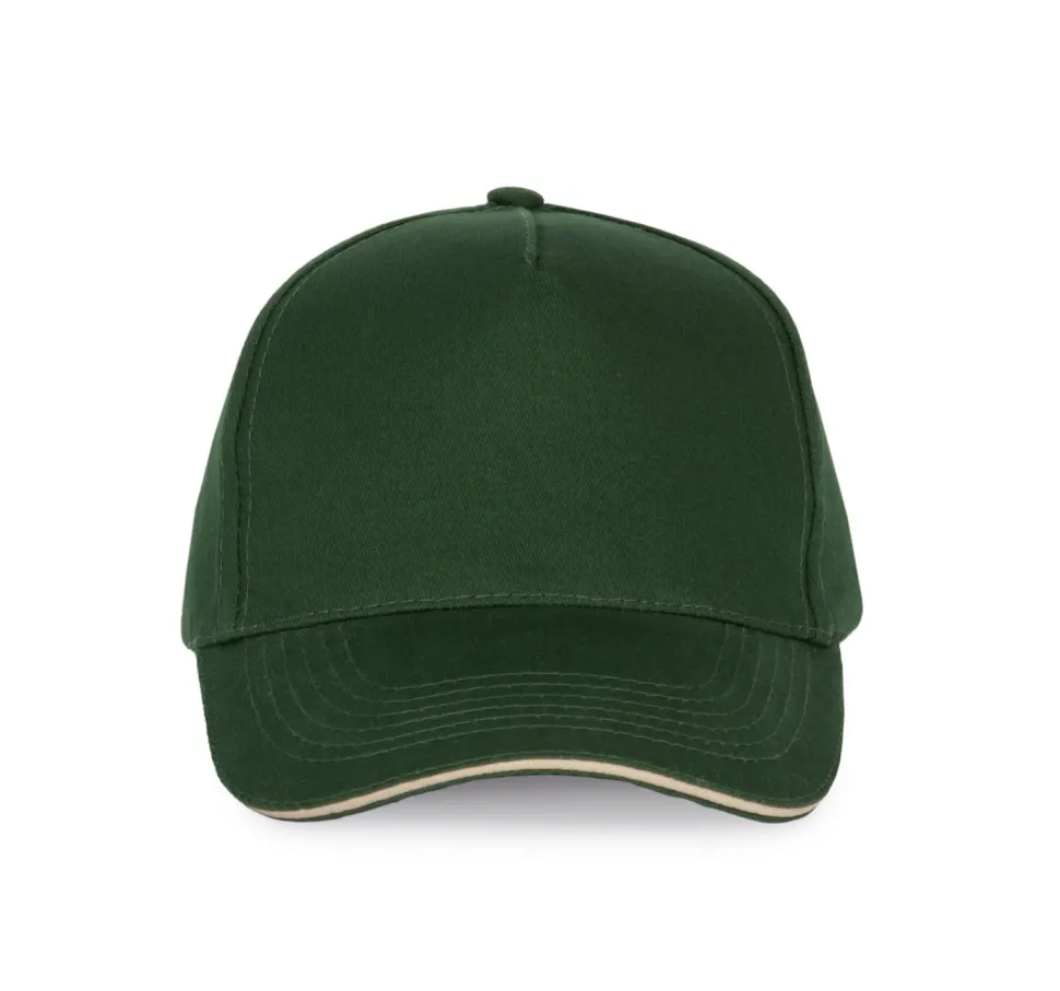 K-up KP124 - CASQUETTE AVEC SANDWICH CONTRASTÉ - 5 PANNEAUX