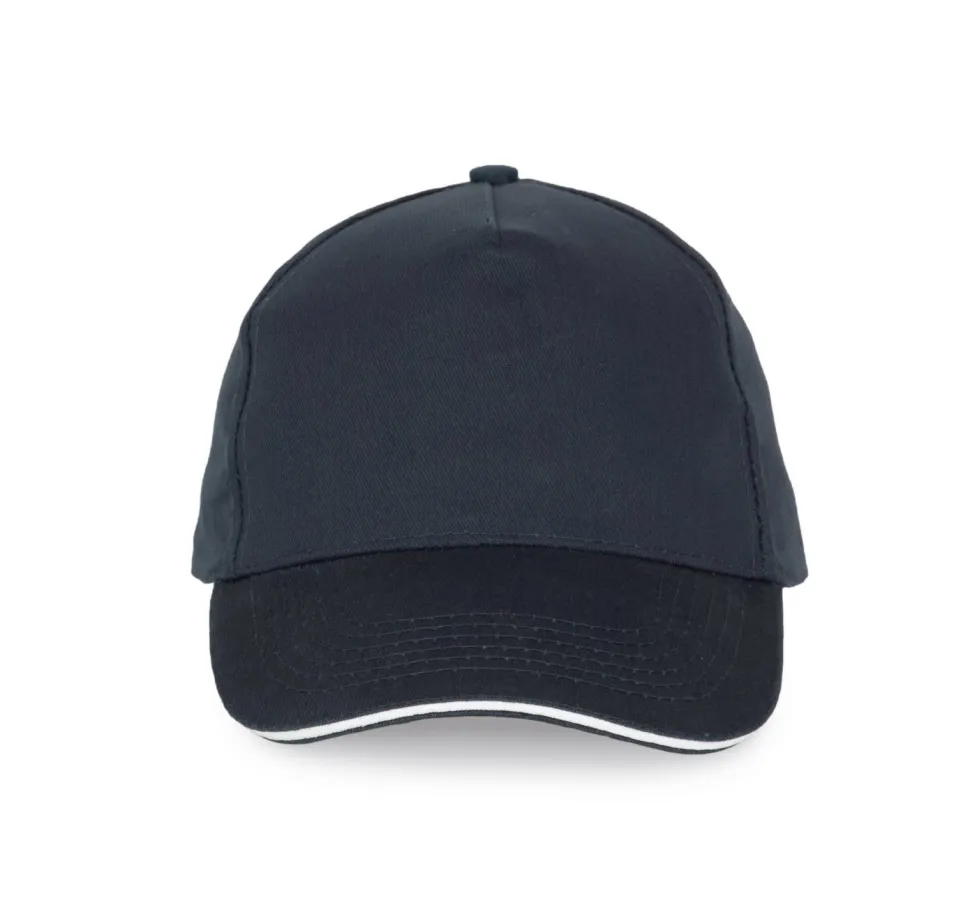 K-up KP124 - CASQUETTE AVEC SANDWICH CONTRASTÉ - 5 PANNEAUX