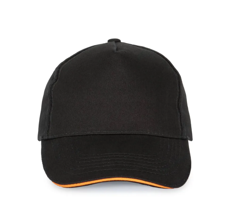K-up KP124 - CASQUETTE AVEC SANDWICH CONTRASTÉ - 5 PANNEAUX