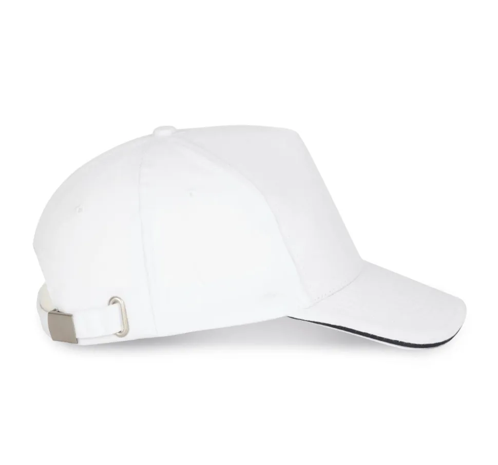 K-up KP124 - CASQUETTE AVEC SANDWICH CONTRASTÉ - 5 PANNEAUX