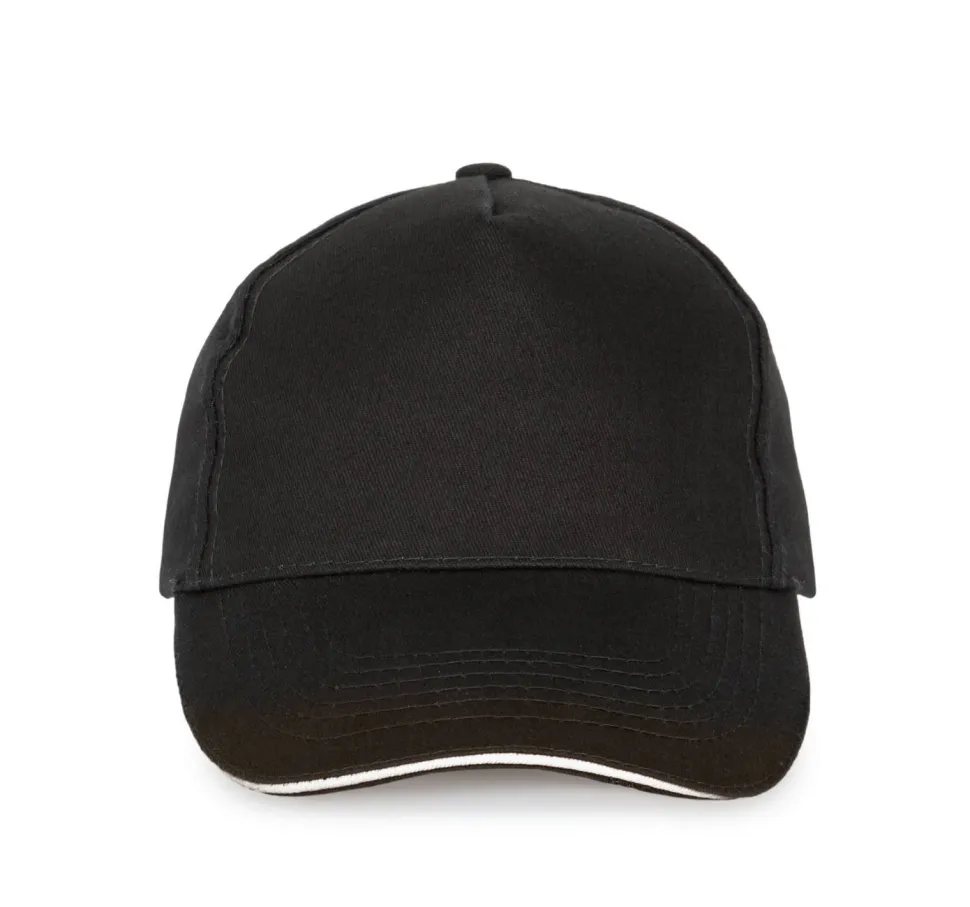 K-up KP124 - CASQUETTE AVEC SANDWICH CONTRASTÉ - 5 PANNEAUX