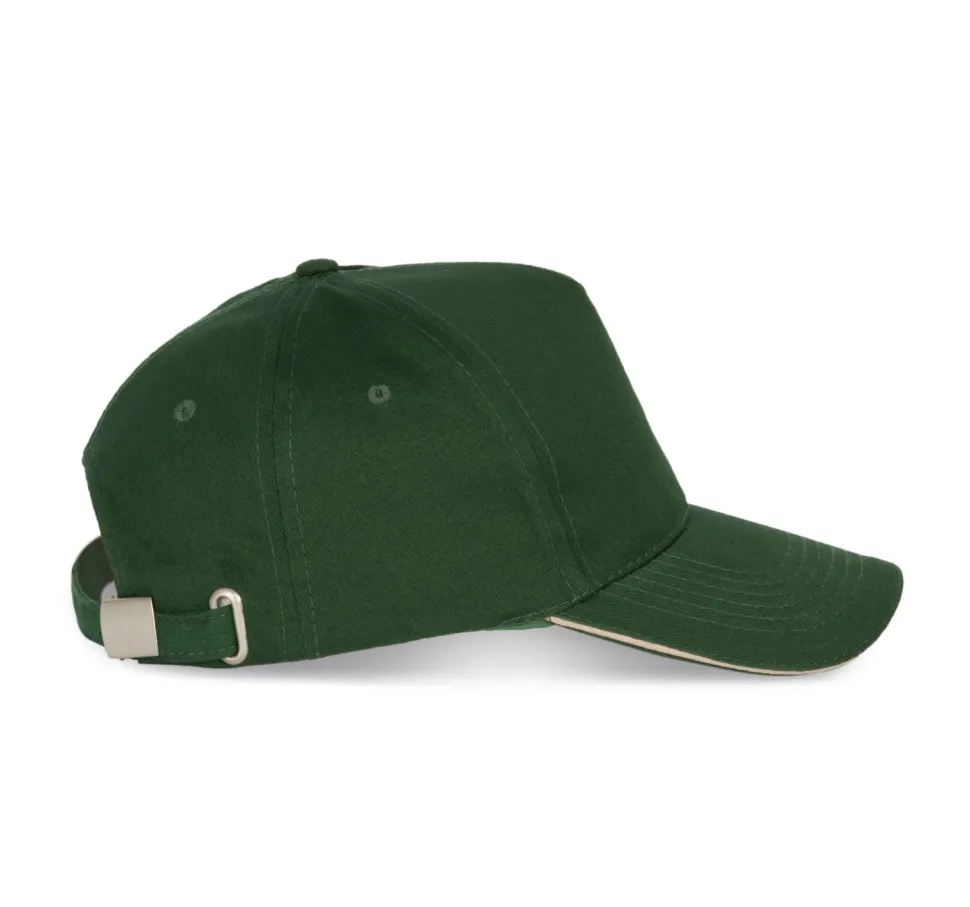 K-up KP124 - CASQUETTE AVEC SANDWICH CONTRASTÉ - 5 PANNEAUX