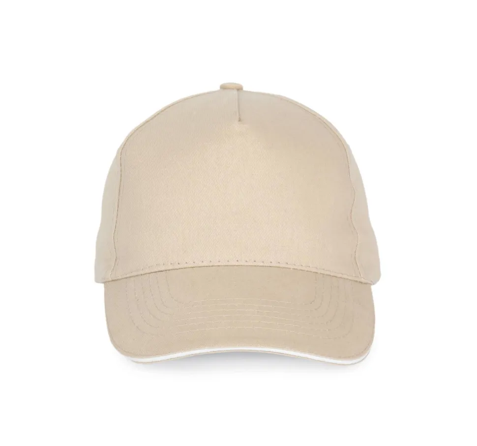K-up KP124 - CASQUETTE AVEC SANDWICH CONTRASTÉ - 5 PANNEAUX