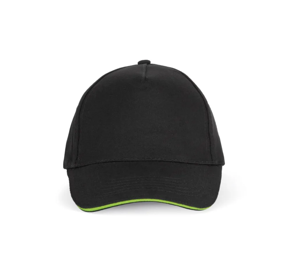 K-up KP124 - CASQUETTE AVEC SANDWICH CONTRASTÉ - 5 PANNEAUX