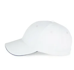 K-up KP191 - Casquette avec visière sandwich contrastée - 6 panneaux