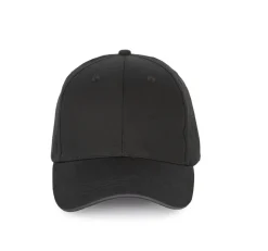 K-up KP191 - Casquette avec visière sandwich contrastée - 6 panneaux
