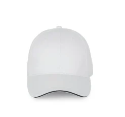 K-up KP191 - Casquette avec visière sandwich contrastée - 6 panneaux
