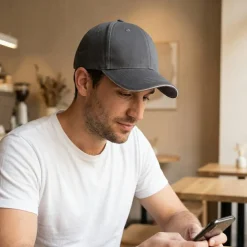K-up KP191 - Casquette avec visière sandwich contrastée - 6 panneaux