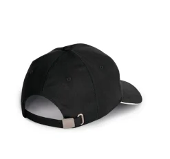 K-up KP198 - Casquette en Coton Bio à Visière Contrastée - 6 Panneaux
