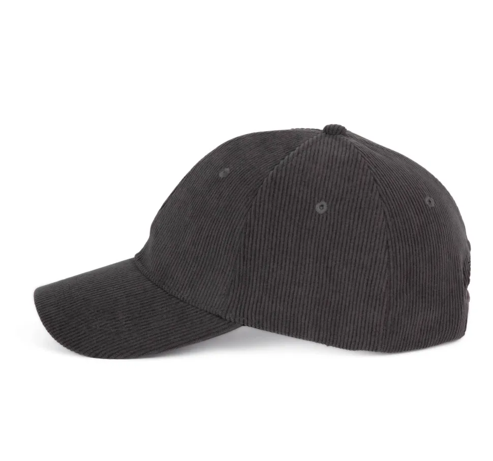K-up KP193 - Casquette en velours - 6 panneaux
