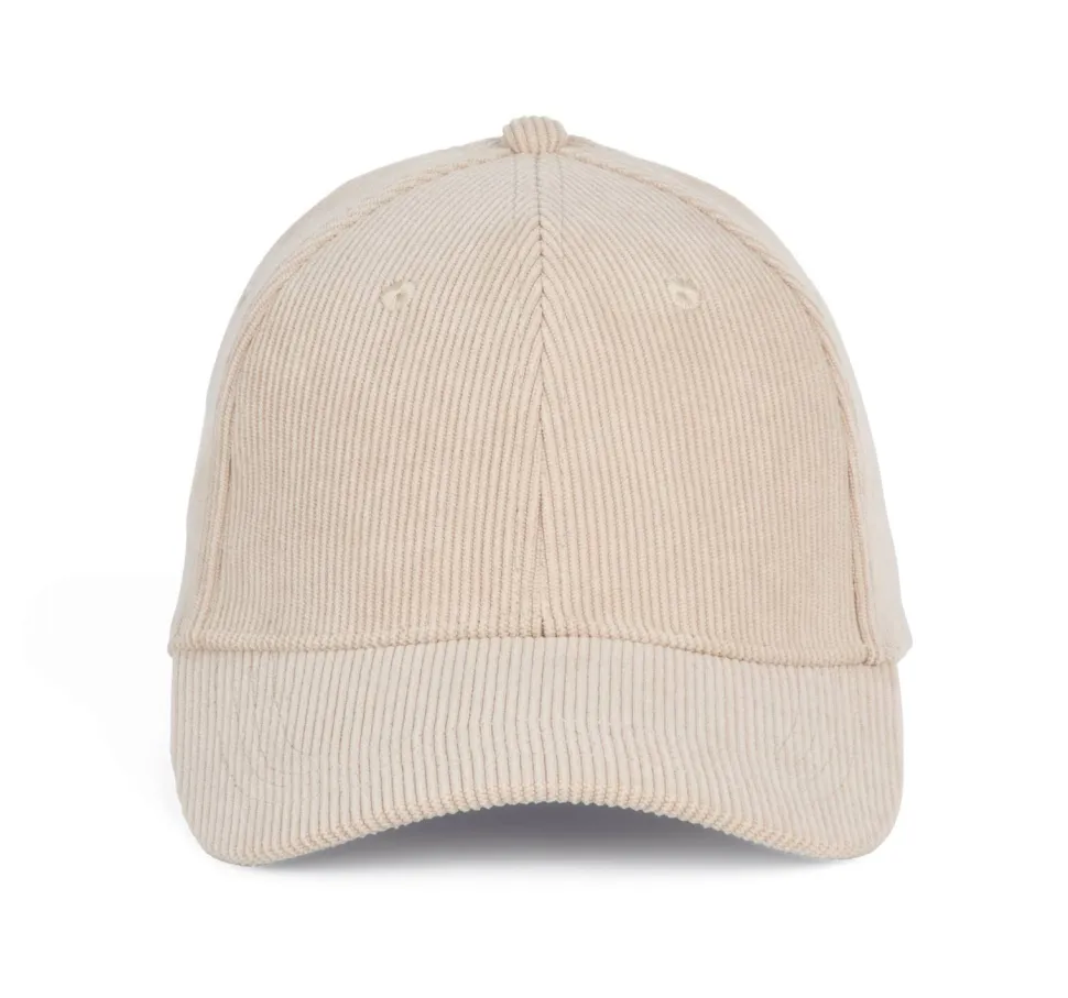 K-up KP193 - Casquette en velours - 6 panneaux