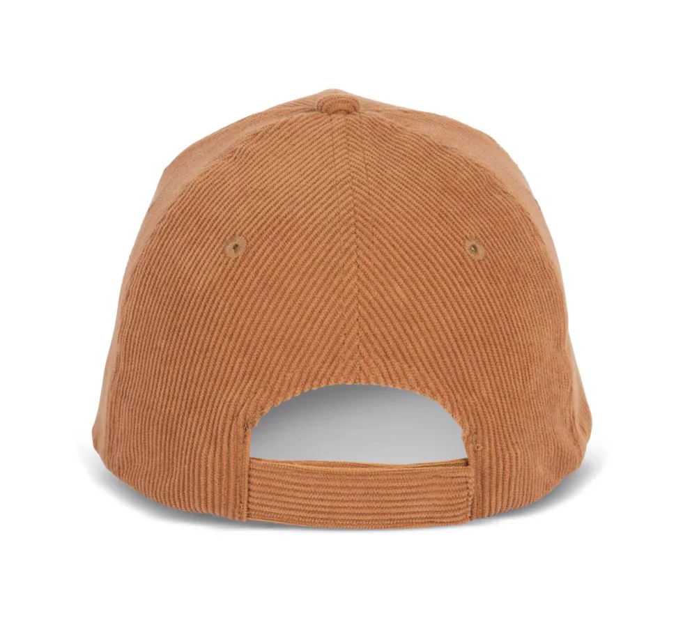 K-up KP193 - Casquette en velours - 6 panneaux