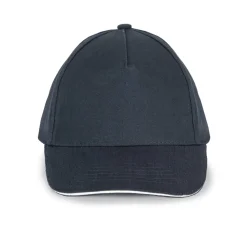 K-up KP148 - CASQUETTE ENFANT AVEC SANDWICH CONTRASTÉ - 5 PANNEAUX