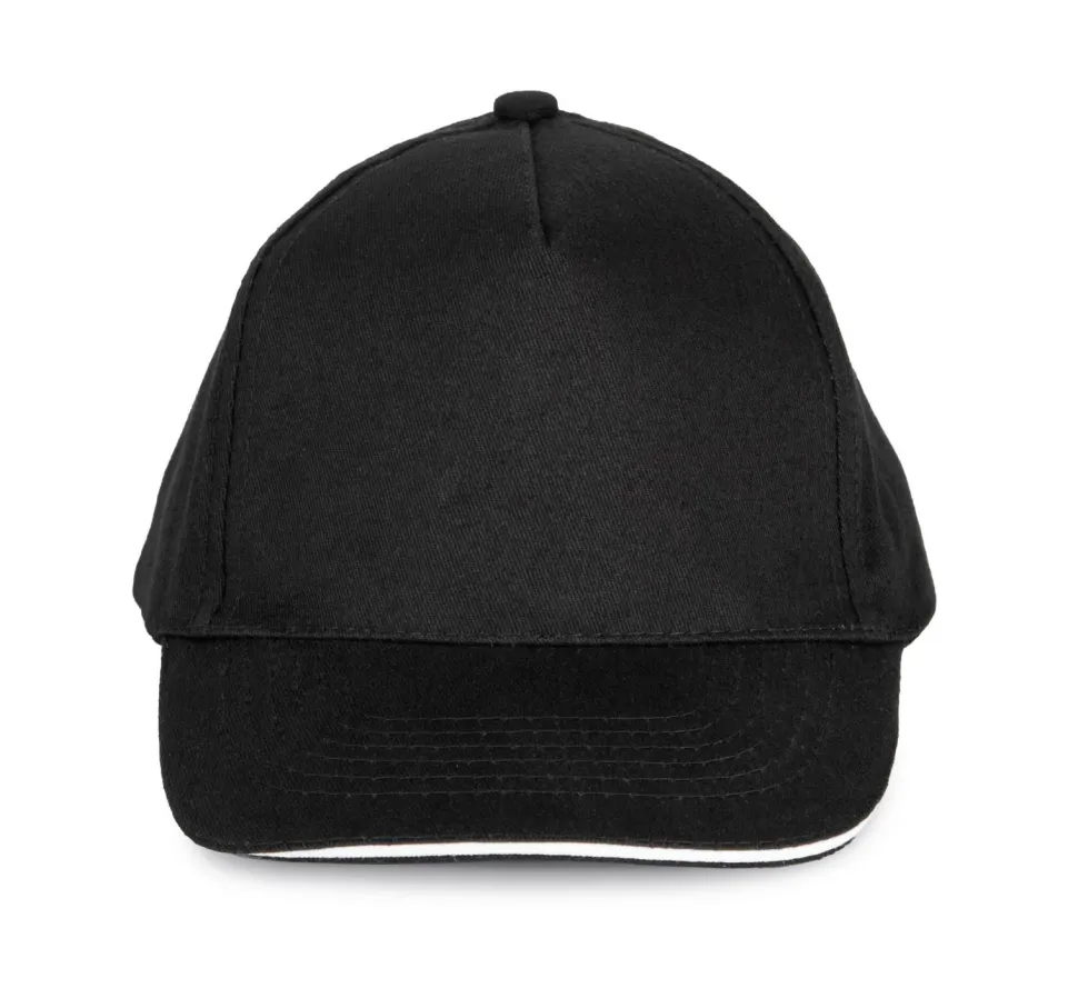 K-up KP148 - CASQUETTE ENFANT AVEC SANDWICH CONTRASTÉ - 5 PANNEAUX
