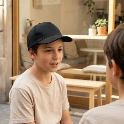 K-up KP149 - CASQUETTE ENFANT EN COTON - 5 PANNEAUX