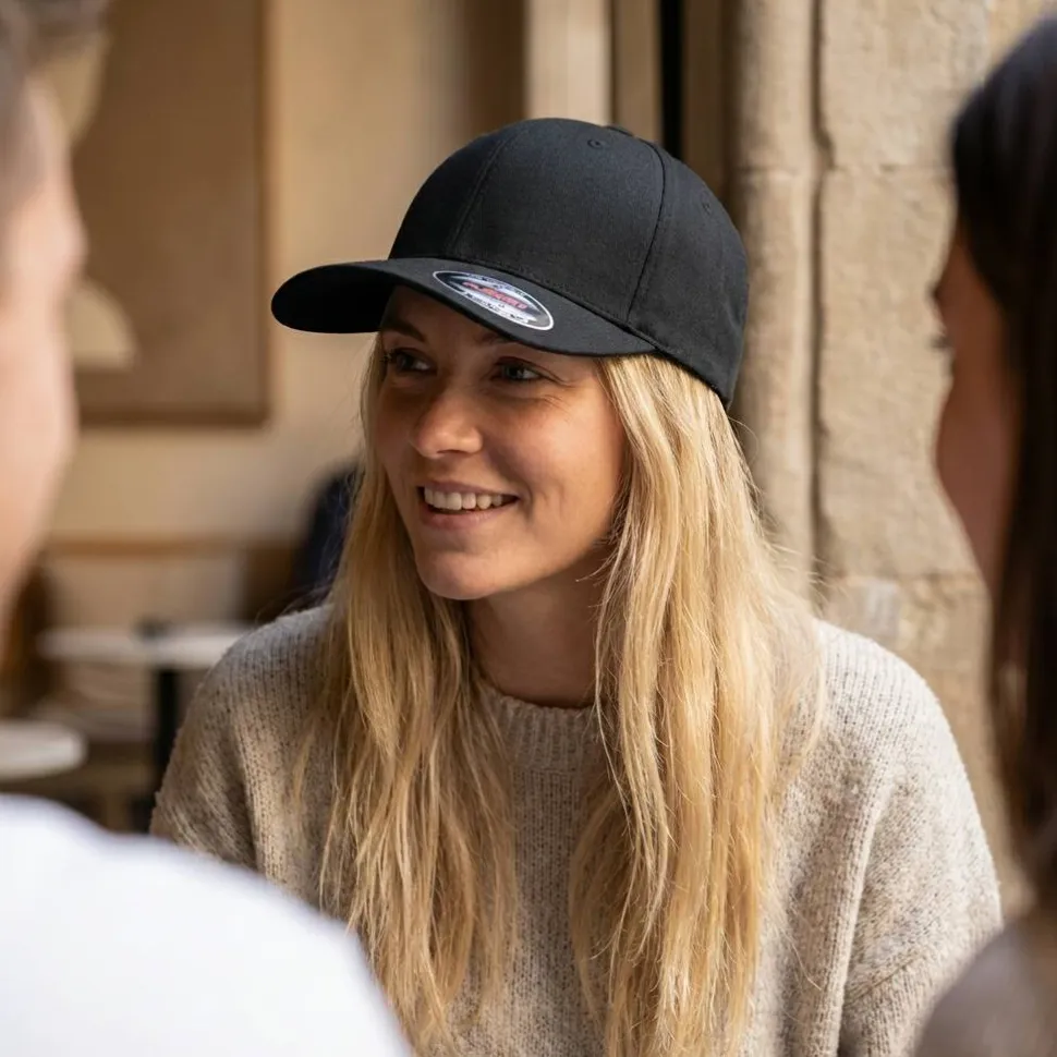 K-up KP907 - CASQUETTE FLEXFIT® COTON BROSSÉ - 6 PANNEAUX