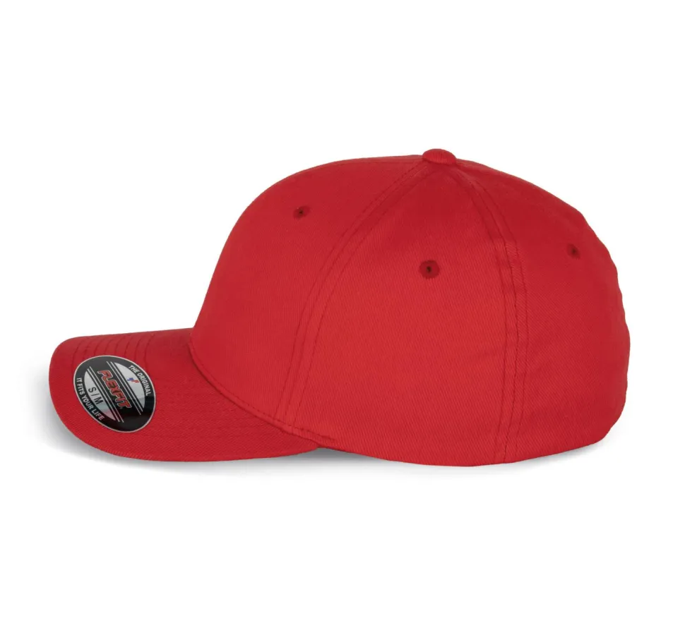 K-up KP907 - CASQUETTE FLEXFIT® COTON BROSSÉ - 6 PANNEAUX