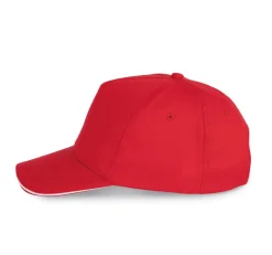 K-up KP130 - CASQUETTE SANDWICH CONTRASTÉ - 5 PANNEAUX