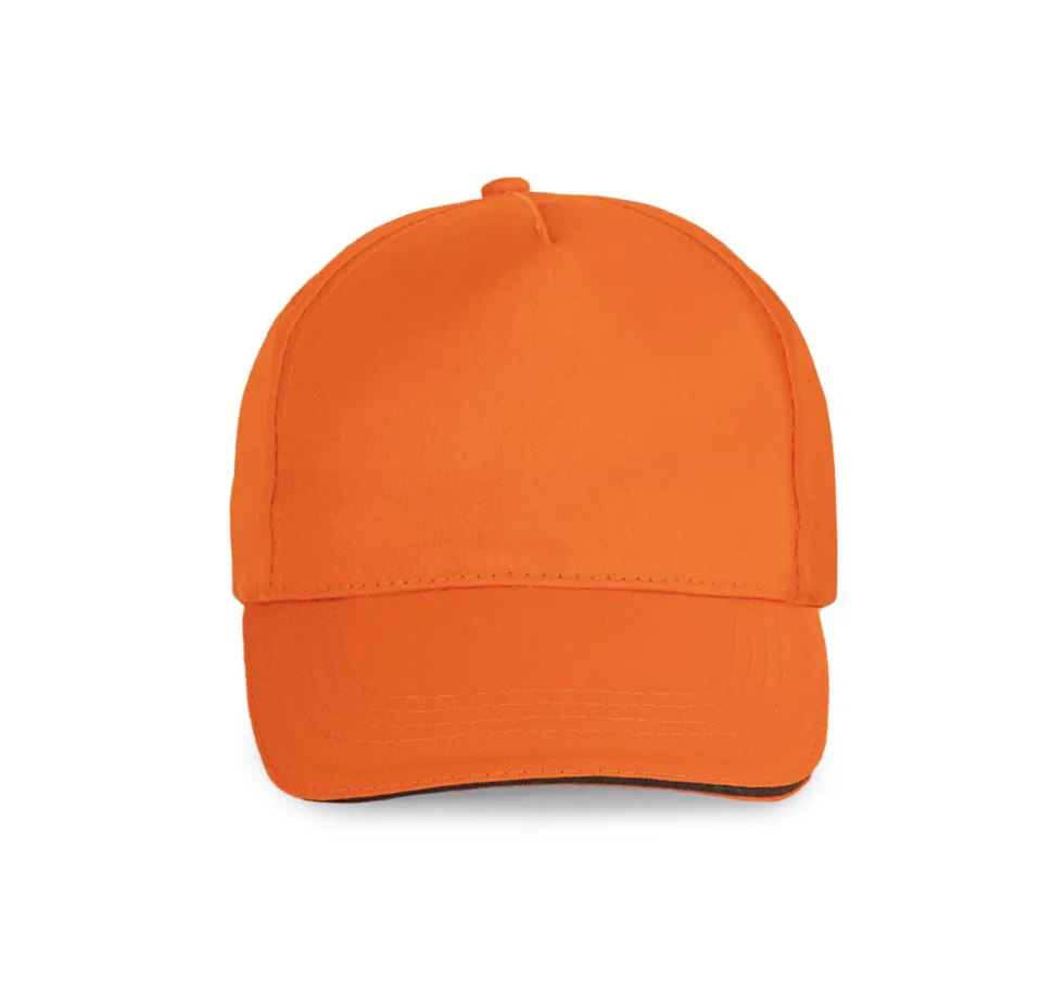 K-up KP130 - CASQUETTE SANDWICH CONTRASTÉ - 5 PANNEAUX