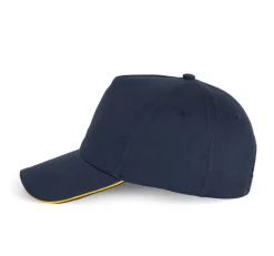 K-up KP130 - CASQUETTE SANDWICH CONTRASTÉ - 5 PANNEAUX